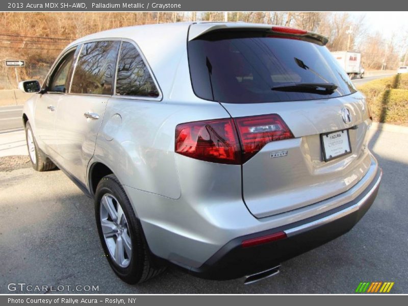 Palladium Metallic / Graystone 2013 Acura MDX SH-AWD