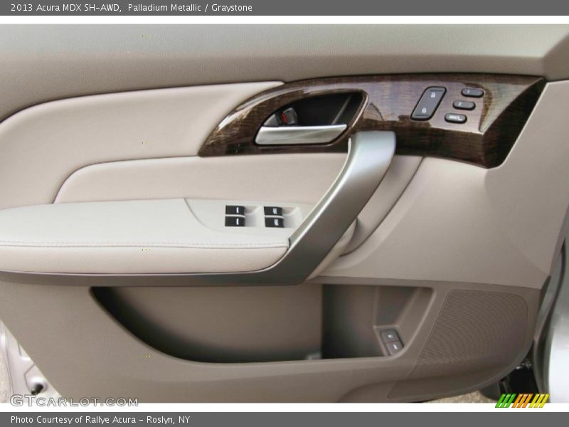 Palladium Metallic / Graystone 2013 Acura MDX SH-AWD