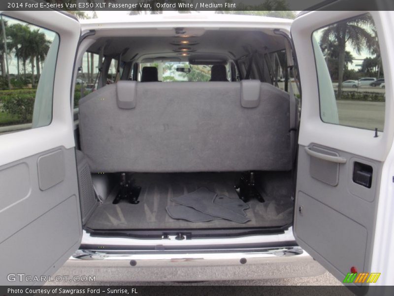 Oxford White / Medium Flint 2014 Ford E-Series Van E350 XLT Passenger Van