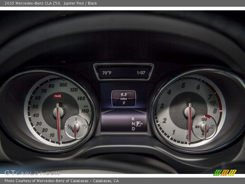  2015 CLA 250 250 Gauges