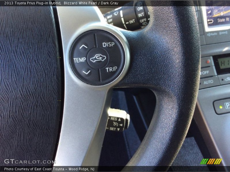 Controls of 2013 Prius Plug-in Hybrid