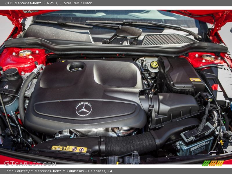  2015 CLA 250 Engine - 2.0 Liter Turbocharged DI DOHC 16-Valve VVT 4 Cylinder