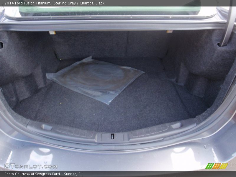 Sterling Gray / Charcoal Black 2014 Ford Fusion Titanium