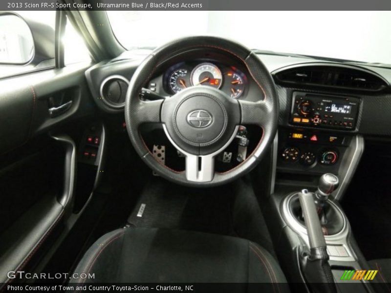 Ultramarine Blue / Black/Red Accents 2013 Scion FR-S Sport Coupe