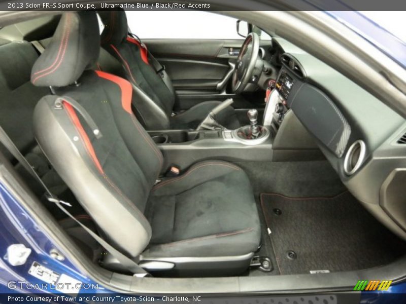 Ultramarine Blue / Black/Red Accents 2013 Scion FR-S Sport Coupe