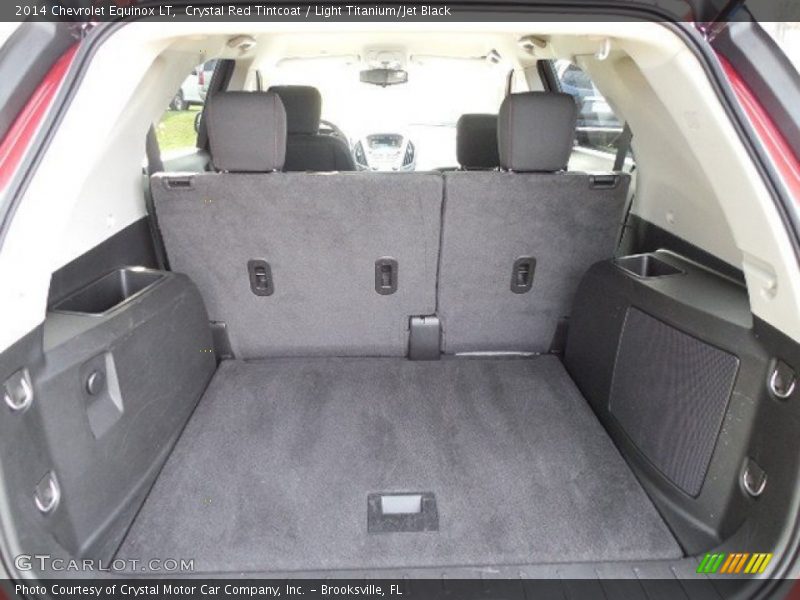 Crystal Red Tintcoat / Light Titanium/Jet Black 2014 Chevrolet Equinox LT