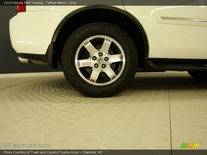 Taffeta White / Gray 2010 Honda Pilot Touring