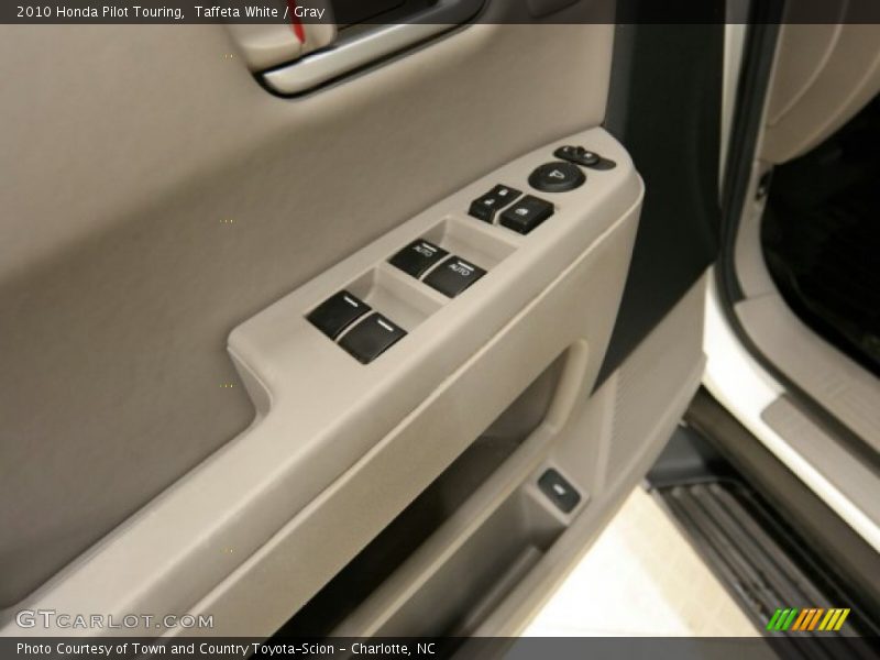 Taffeta White / Gray 2010 Honda Pilot Touring