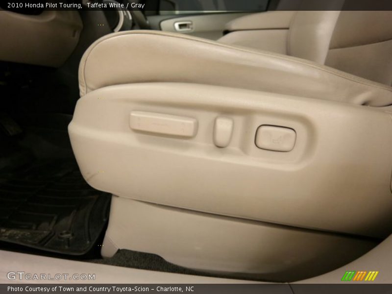 Taffeta White / Gray 2010 Honda Pilot Touring