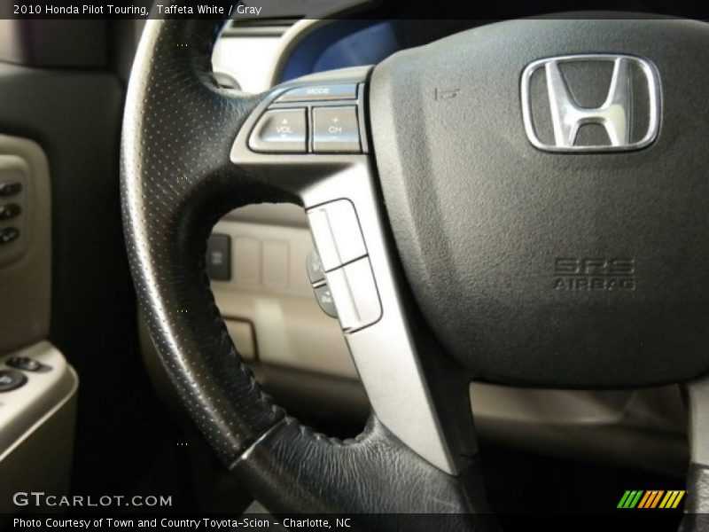 Taffeta White / Gray 2010 Honda Pilot Touring