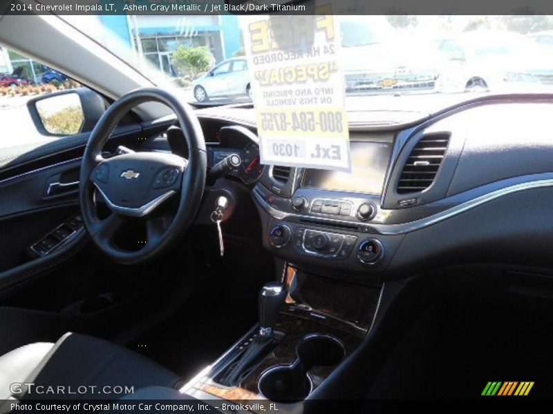 Ashen Gray Metallic / Jet Black/Dark Titanium 2014 Chevrolet Impala LT