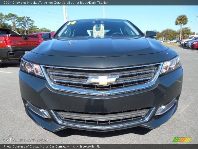 Ashen Gray Metallic / Jet Black/Dark Titanium 2014 Chevrolet Impala LT