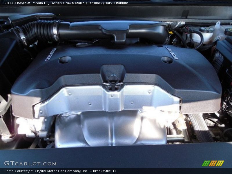 Ashen Gray Metallic / Jet Black/Dark Titanium 2014 Chevrolet Impala LT