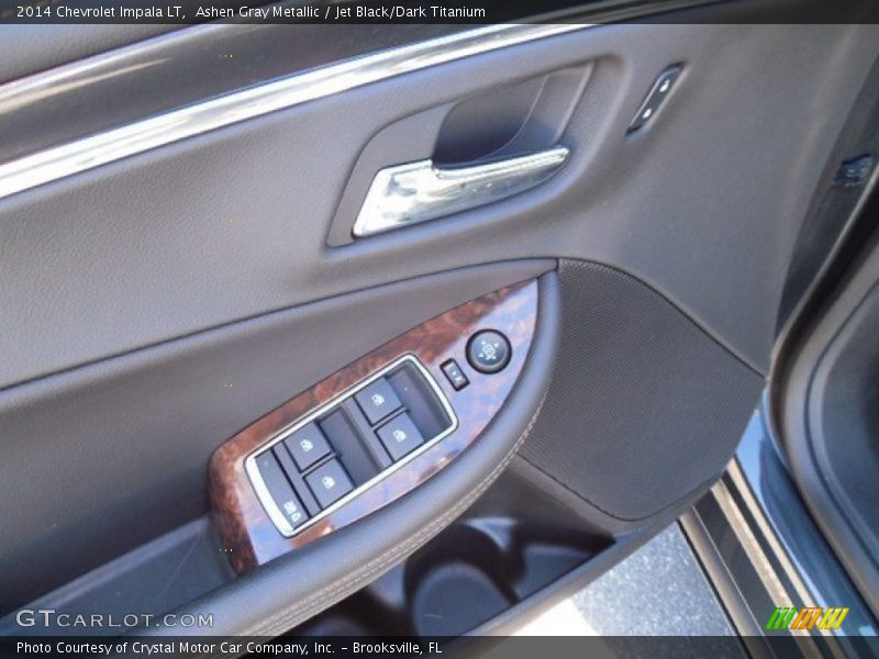 Ashen Gray Metallic / Jet Black/Dark Titanium 2014 Chevrolet Impala LT