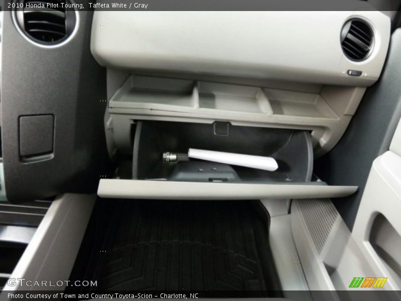 Taffeta White / Gray 2010 Honda Pilot Touring