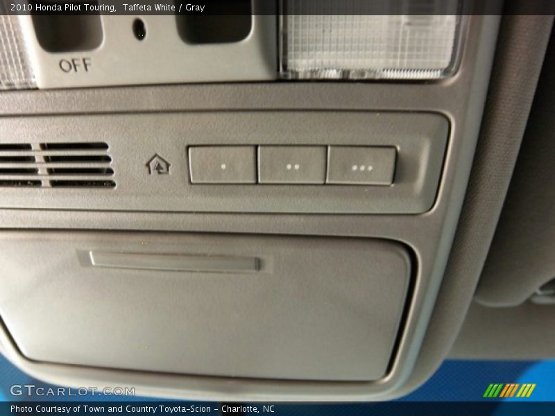 Taffeta White / Gray 2010 Honda Pilot Touring
