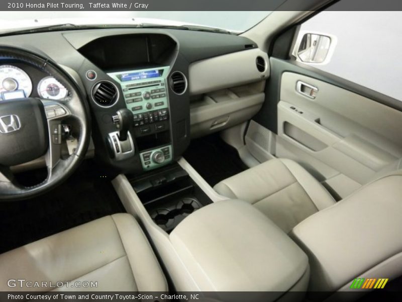 Taffeta White / Gray 2010 Honda Pilot Touring
