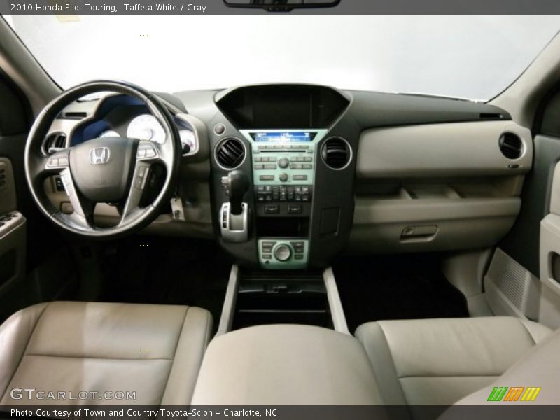 Taffeta White / Gray 2010 Honda Pilot Touring