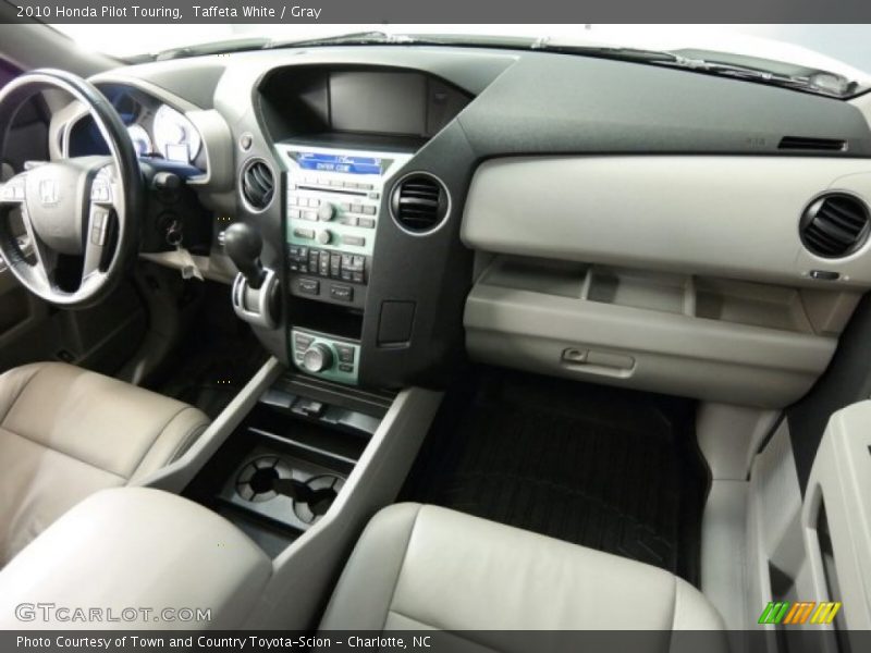 Taffeta White / Gray 2010 Honda Pilot Touring