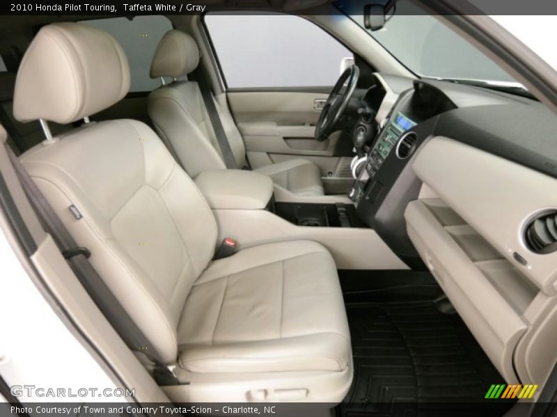 Taffeta White / Gray 2010 Honda Pilot Touring