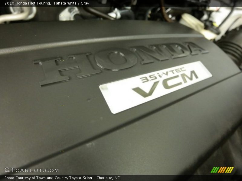 Taffeta White / Gray 2010 Honda Pilot Touring