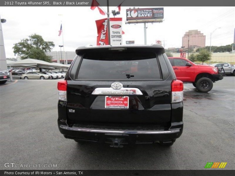 Black / Black Leather 2012 Toyota 4Runner SR5