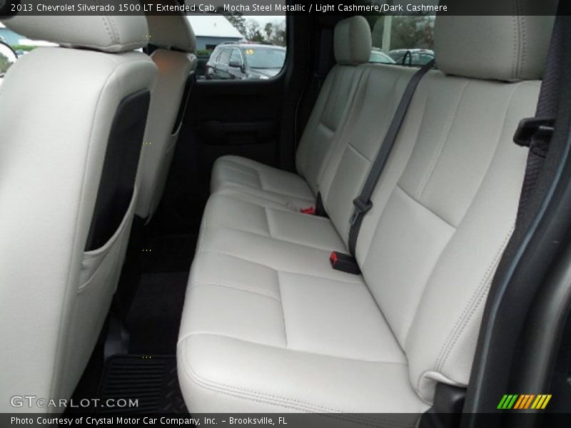 Mocha Steel Metallic / Light Cashmere/Dark Cashmere 2013 Chevrolet Silverado 1500 LT Extended Cab