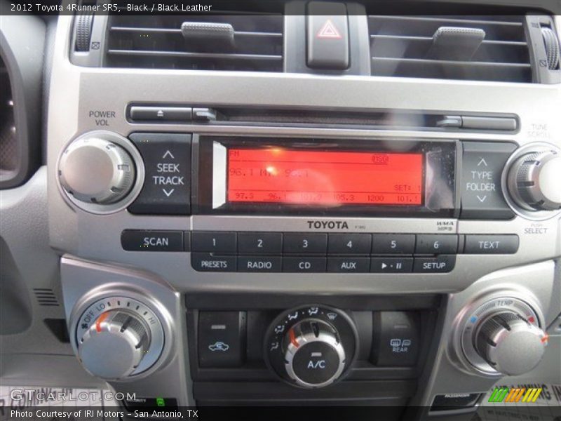 Black / Black Leather 2012 Toyota 4Runner SR5