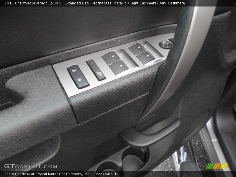 Mocha Steel Metallic / Light Cashmere/Dark Cashmere 2013 Chevrolet Silverado 1500 LT Extended Cab