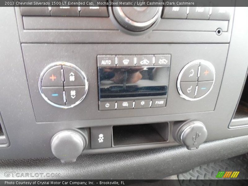 Mocha Steel Metallic / Light Cashmere/Dark Cashmere 2013 Chevrolet Silverado 1500 LT Extended Cab