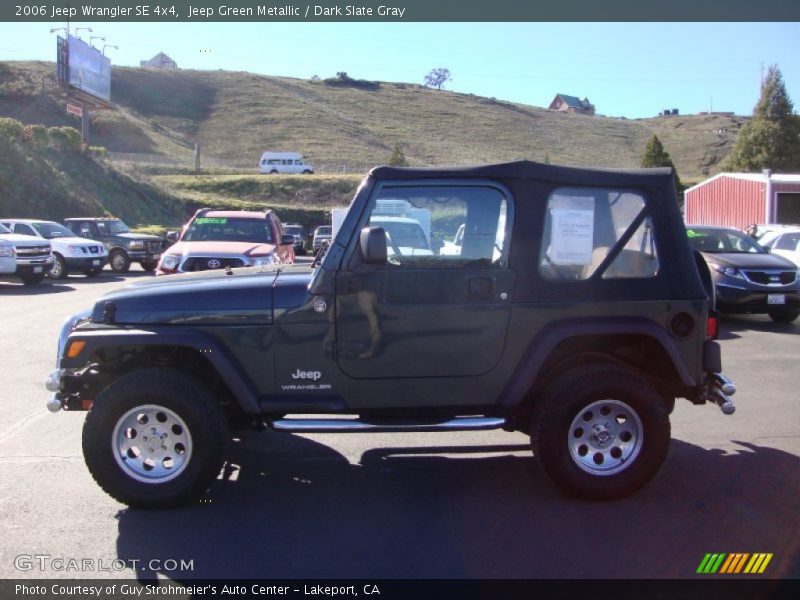 Jeep Green Metallic / Dark Slate Gray 2006 Jeep Wrangler SE 4x4
