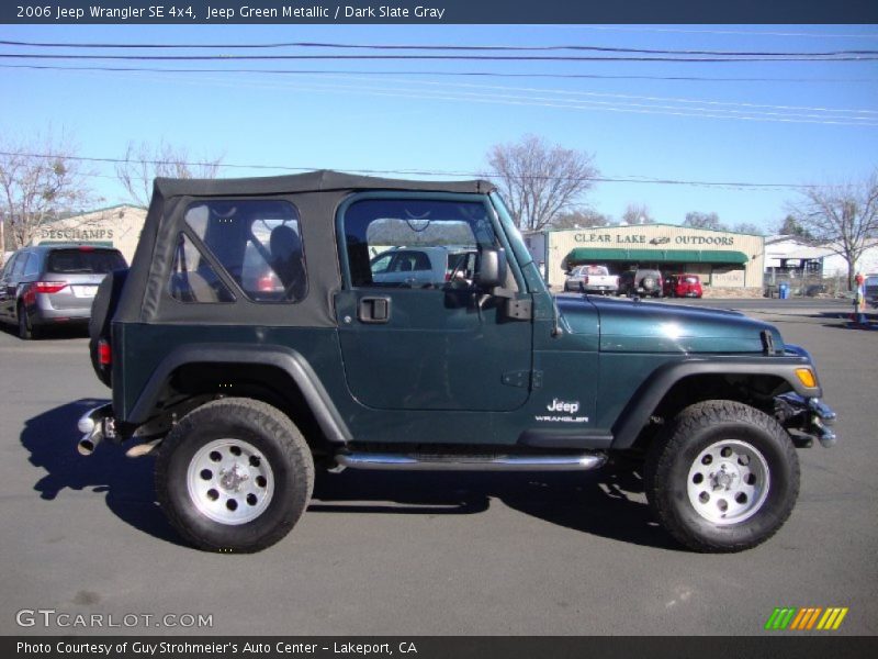 Jeep Green Metallic / Dark Slate Gray 2006 Jeep Wrangler SE 4x4