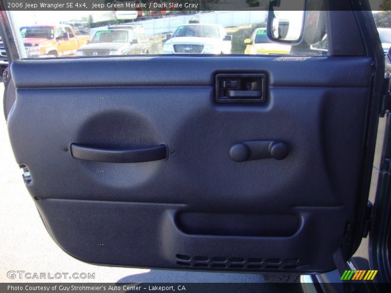 Jeep Green Metallic / Dark Slate Gray 2006 Jeep Wrangler SE 4x4