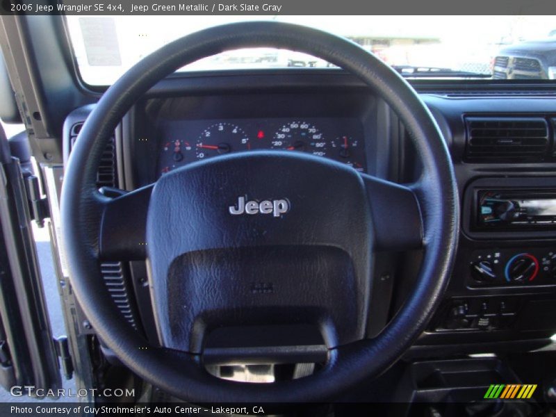 Jeep Green Metallic / Dark Slate Gray 2006 Jeep Wrangler SE 4x4