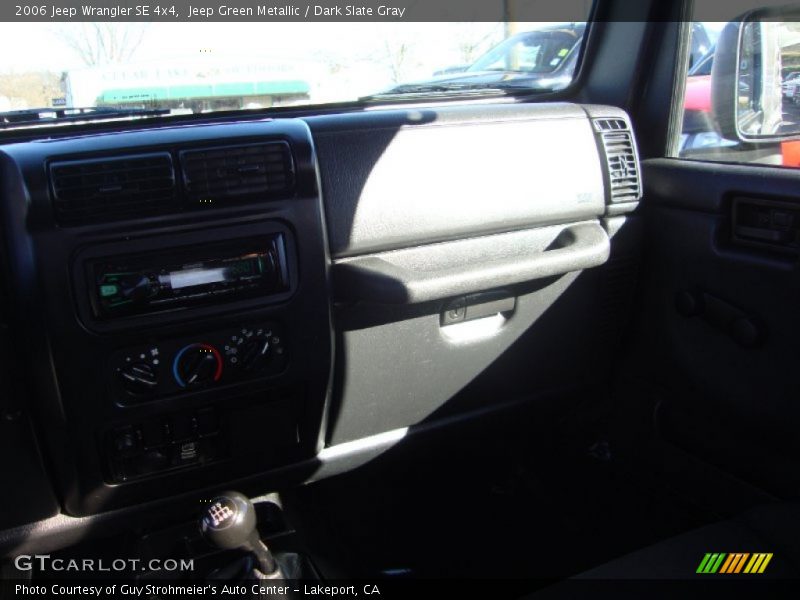 Jeep Green Metallic / Dark Slate Gray 2006 Jeep Wrangler SE 4x4