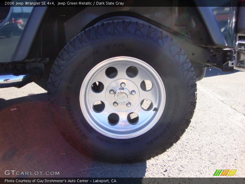 Jeep Green Metallic / Dark Slate Gray 2006 Jeep Wrangler SE 4x4