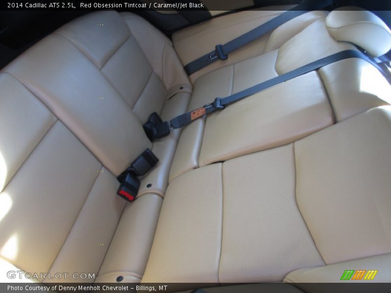 Red Obsession Tintcoat / Caramel/Jet Black 2014 Cadillac ATS 2.5L