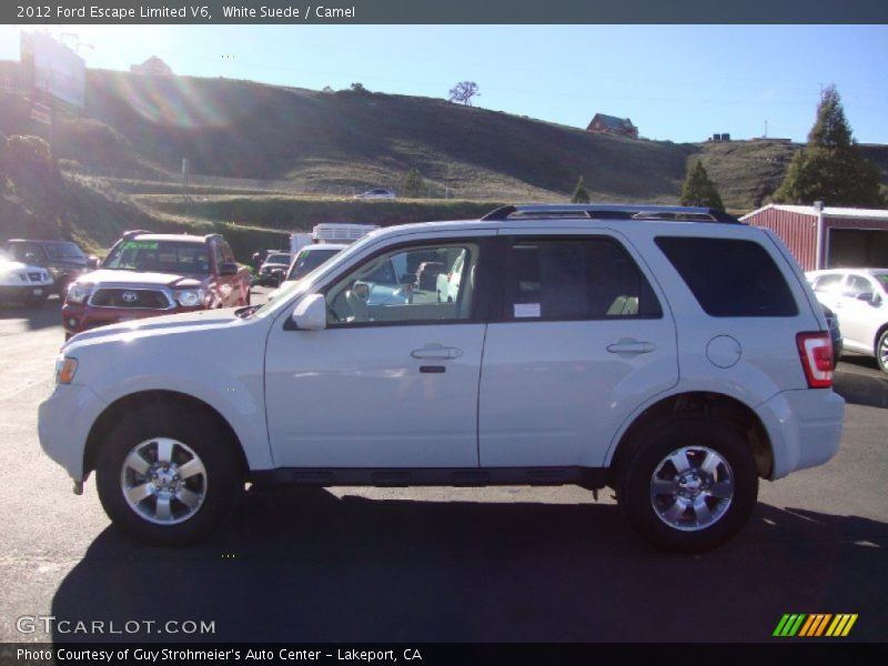 White Suede / Camel 2012 Ford Escape Limited V6