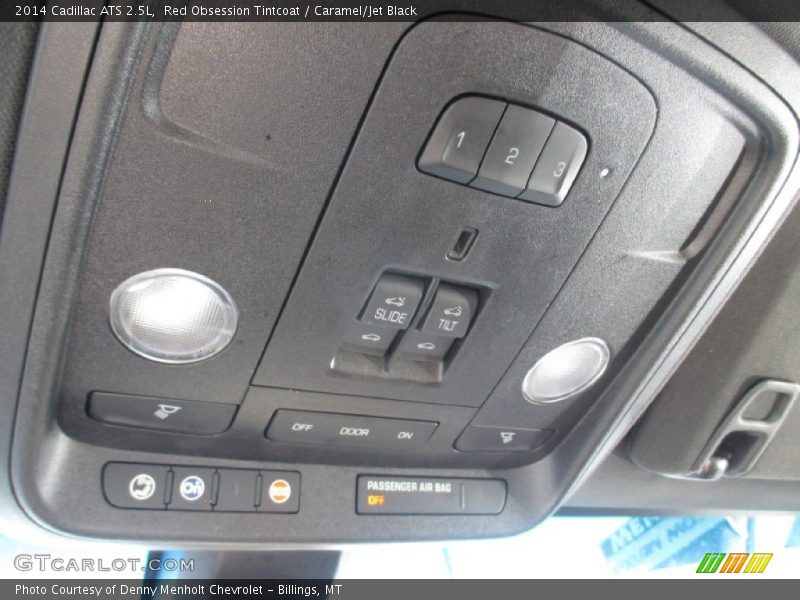 Red Obsession Tintcoat / Caramel/Jet Black 2014 Cadillac ATS 2.5L