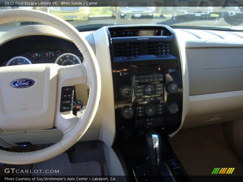 White Suede / Camel 2012 Ford Escape Limited V6
