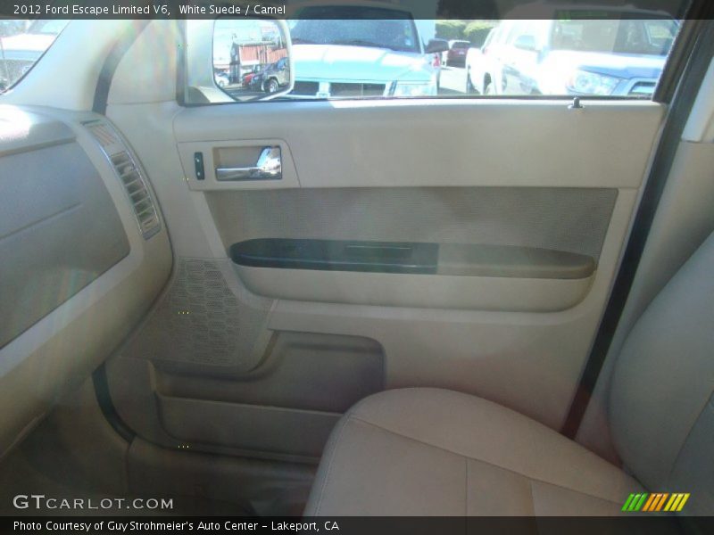 White Suede / Camel 2012 Ford Escape Limited V6