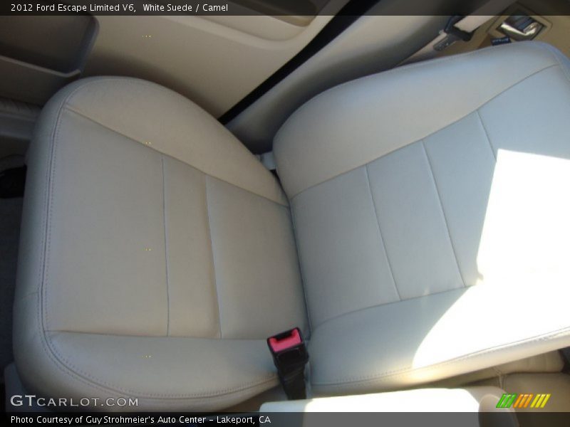 White Suede / Camel 2012 Ford Escape Limited V6