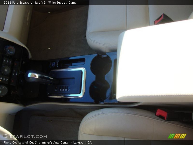 White Suede / Camel 2012 Ford Escape Limited V6