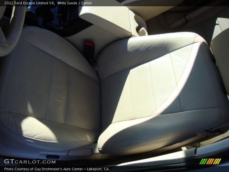 White Suede / Camel 2012 Ford Escape Limited V6
