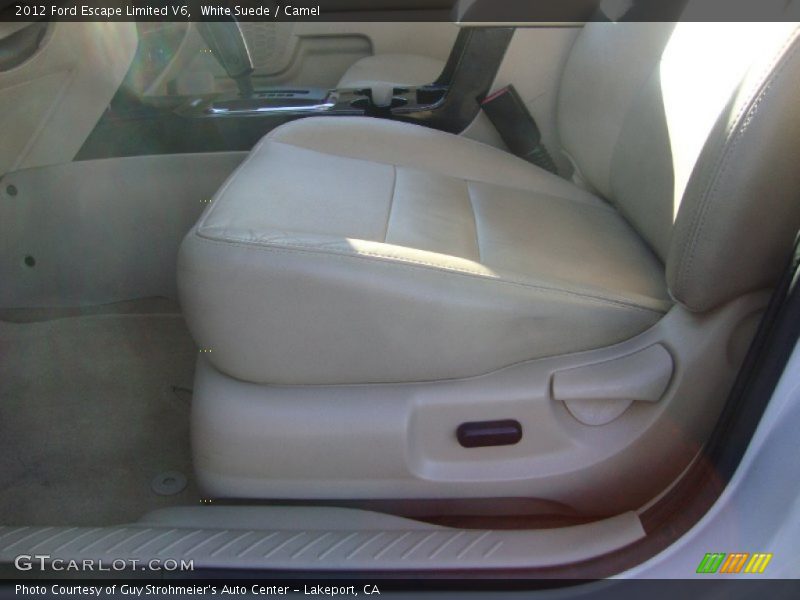 White Suede / Camel 2012 Ford Escape Limited V6