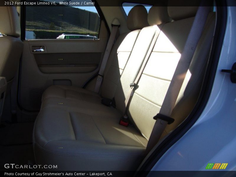 White Suede / Camel 2012 Ford Escape Limited V6
