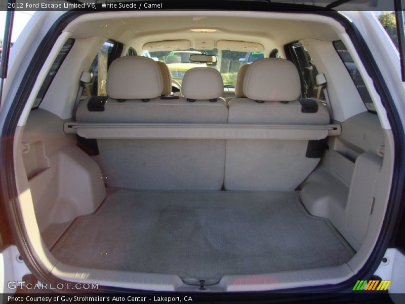 White Suede / Camel 2012 Ford Escape Limited V6