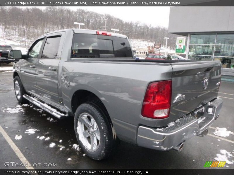 Light Graystone Pearl / Dark Slate/Medium Graystone 2010 Dodge Ram 1500 Big Horn Crew Cab 4x4