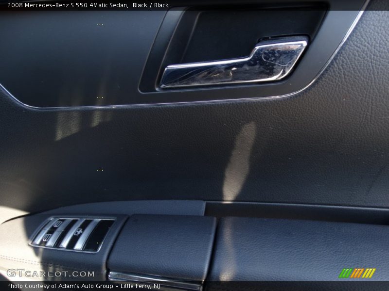 Black / Black 2008 Mercedes-Benz S 550 4Matic Sedan