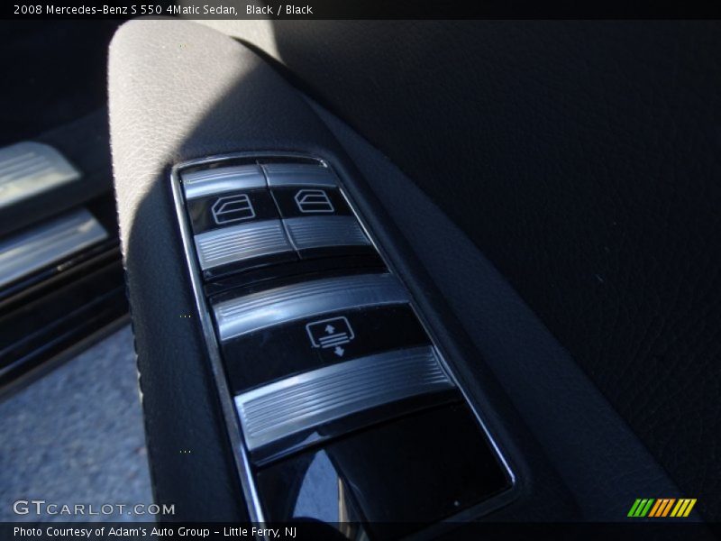 Black / Black 2008 Mercedes-Benz S 550 4Matic Sedan